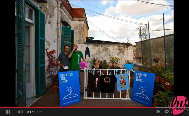 Il balcone di Creativi Tee-Shirt