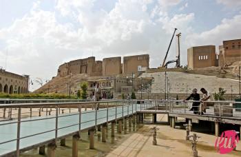 Nel centro della città di Hewler, Kurdistan iracheno