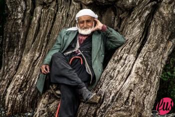 Un pastore curdo sulla via da Batman verso Gaziantep. Kurdistan turco