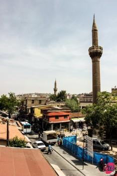 Una veduta sulla città di Gaziantep, Kurdistan turco