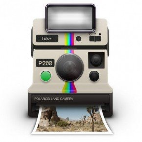 Draw-a-Vintage-Polaroid-Camera-Icon-520x559