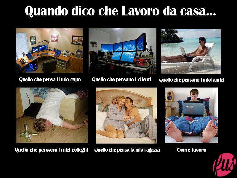 quando dico lavoro da casa