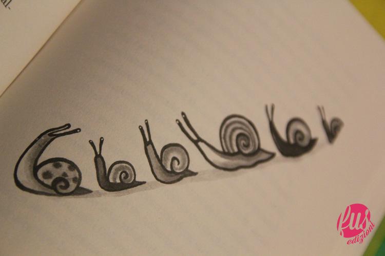 chiocciole disegnate
