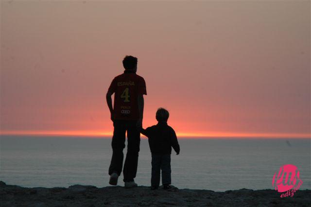 tramonto-padre-figlio