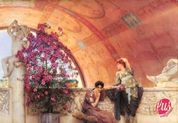 Alma-Tadema_Unconscious_Rivals_1893