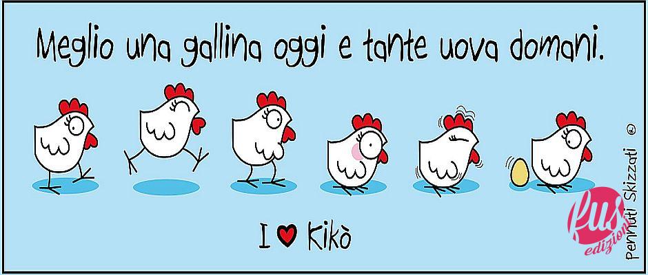 Meglio un uovo oggi che una gallina domani — facciunsalto.it