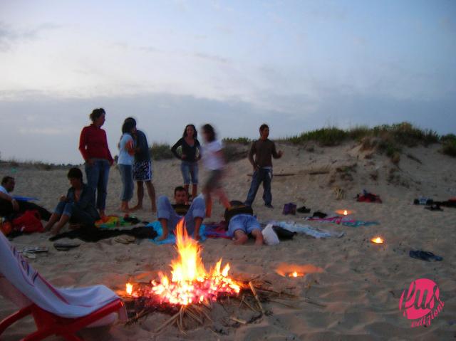 falò-spiaggia