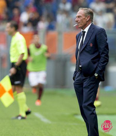 zeman_post_roma_cagliari_ansa