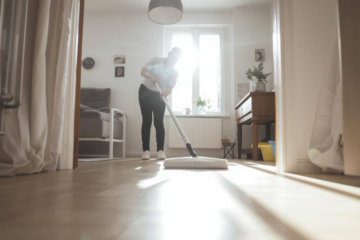 Pulizia del pavimento