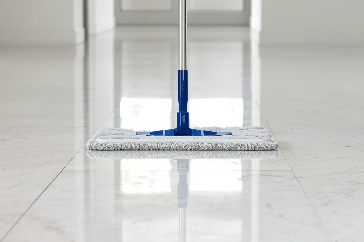 Pulire il pavimento