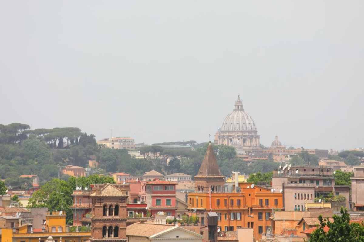 Roma vista dal Giardino degli Aranci 