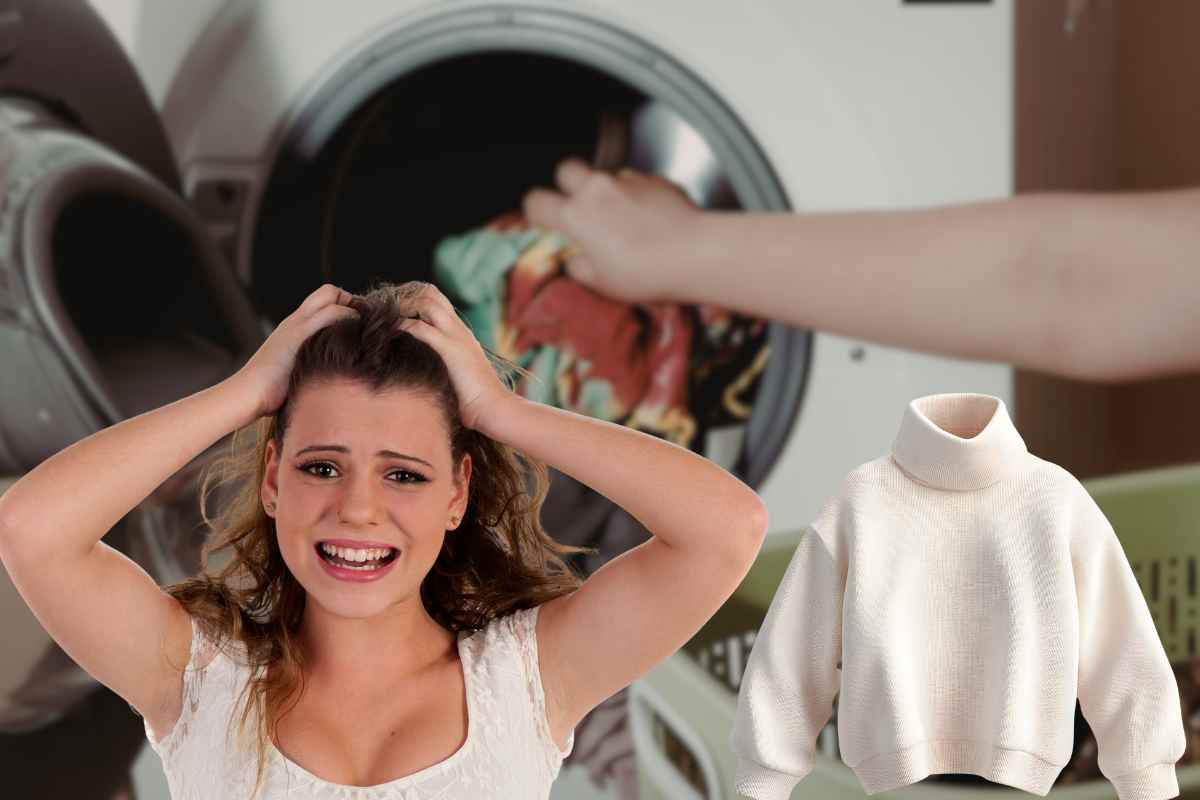 maglione rimpicciolito cosa fare