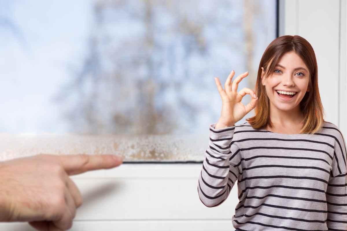 segreto combattere umidità finestre