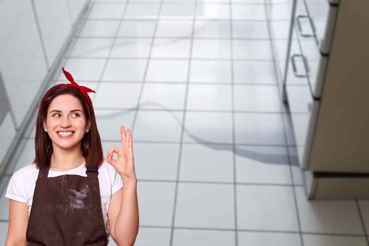 trucco acqua in cucina