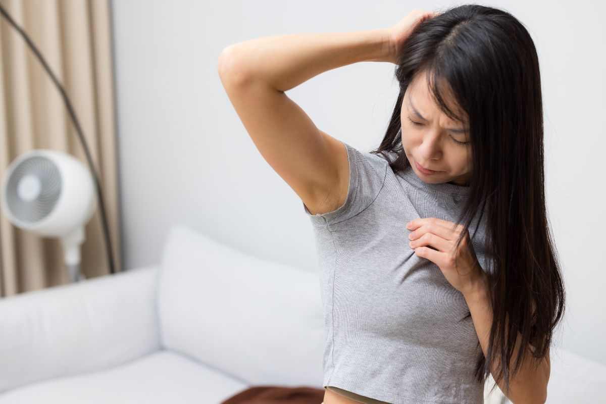 elimina aloni sudore