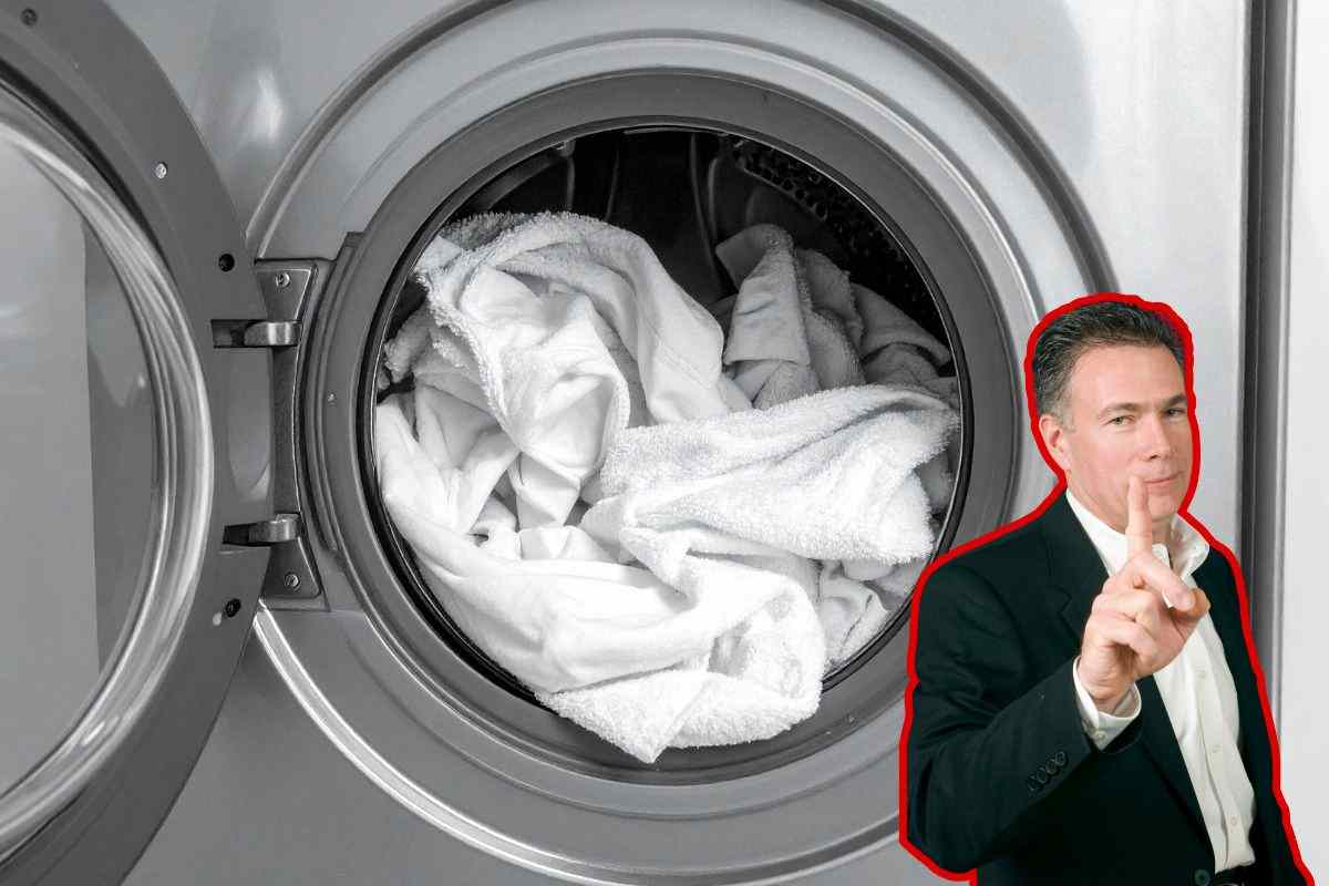 errore nell'utilizzo dell'asciugatrice