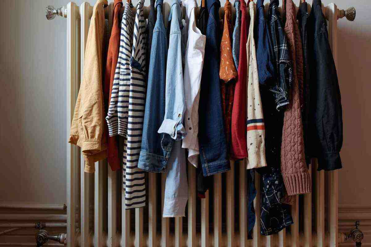 Vestiti sul termosifone, sì o no