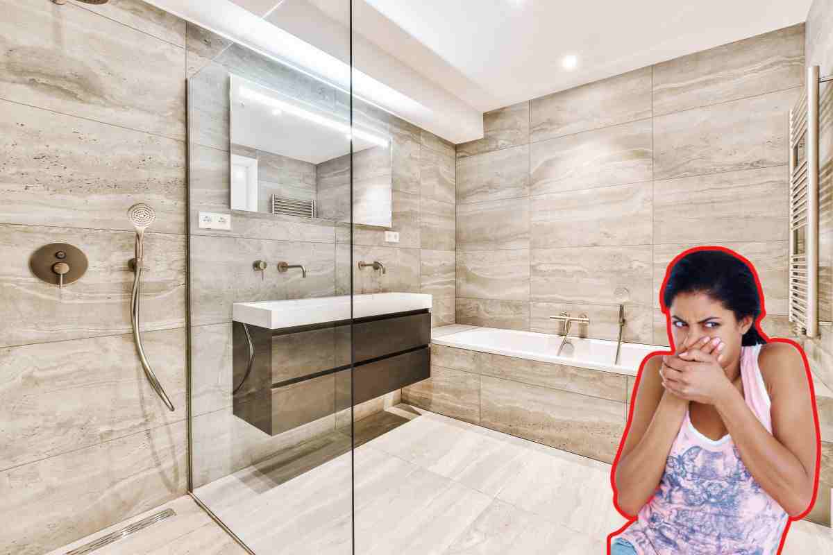 Il metodo "del cerotto" per dire addio all'umidità in bagno